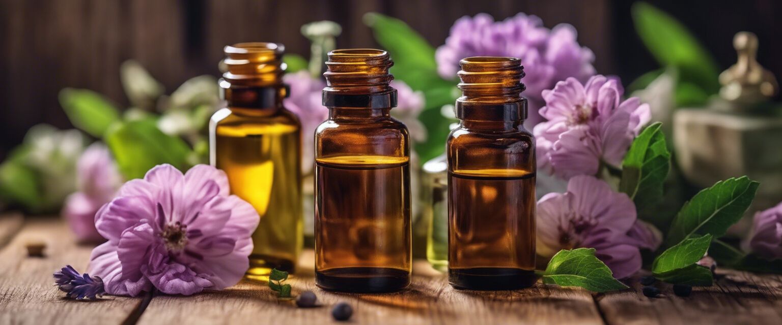 Essential oils for aromatherapy