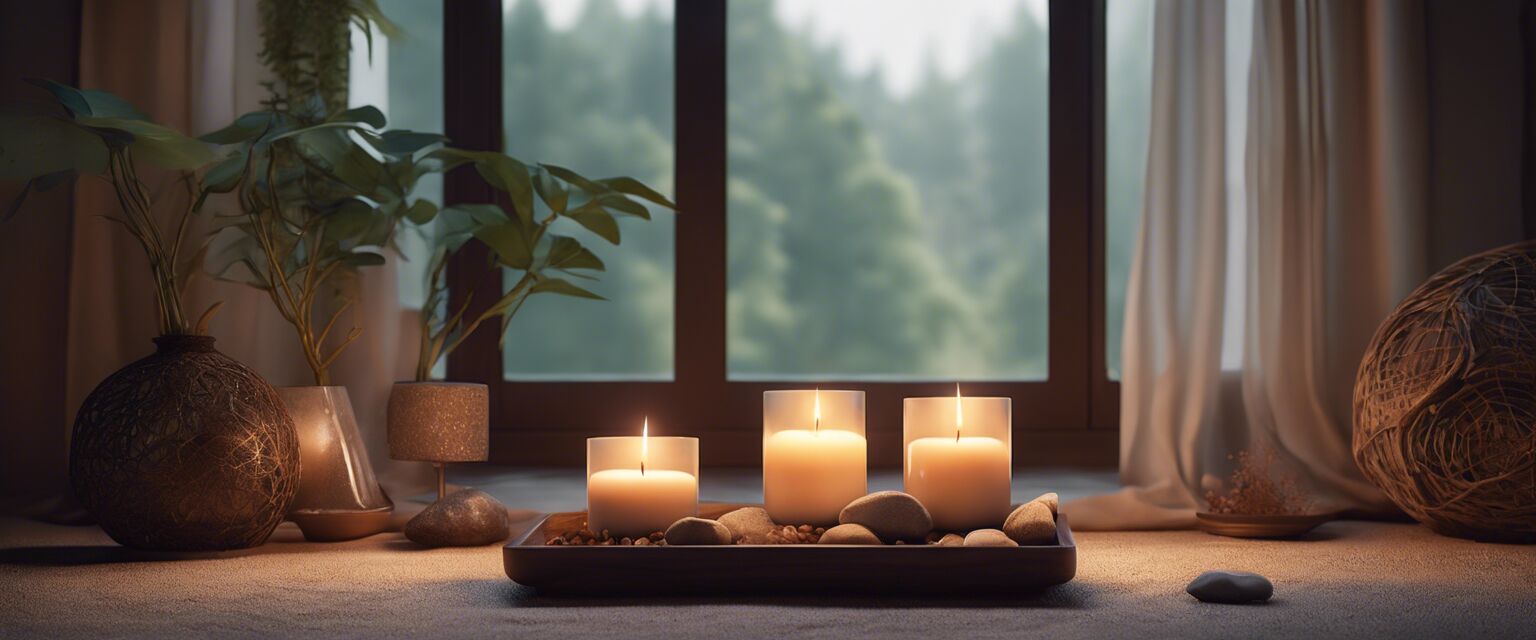 Mindful meditation accessories for anxiety relief